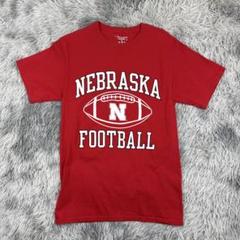 チャンピオン/NEBRASKA FOOTBALL アメフトチームTシャツ/レッド