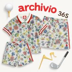 archivioアルチビオ セットアップ３点セット スカートパンツ 花柄 36S