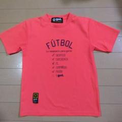 蛍光オレンジ 速乾Tシャツ 160cmのサムネイル