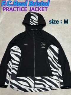 未使用級 FCRB-232034 PRACTICE JACKET ゼブラ M