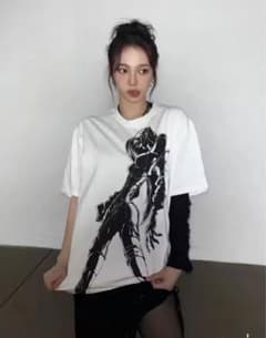 aespa 032C Whiplash コラボ Tシャツ 特典 トレカ ジゼル aespa エスパ Whiplash ジゼル Limited ver Tシャツ アイドル