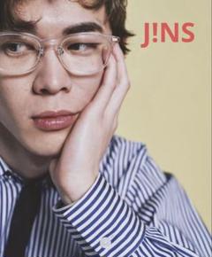 JINS BICOLOR Slim Acetate クリアフレーム メガネ 美品