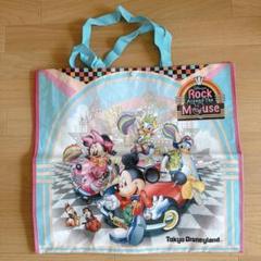 美品✨東京ディズニーランドロック・アラウンド・ザ・マウスビニールバッグ　ミッキー