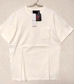 マムート　新品　未使用　ロゴ　ポケT 刺繍　Tシャツ L
