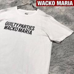 【希少サイズ】ワコマリア Tシャツ GUILTY PARTYSロゴプリント XL