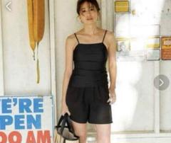 美品★東原亜希 FORME水着 ブラック サイズ0 東原亜希 FORME 2024 フォルム 水着 スイムウェア
