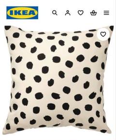 IKEA オッドニー　oddny クッションカバー ダルメシアン柄　アニマル柄