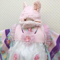 【七五三】フルセット 3歳(100cm)かわいい着物【3M】