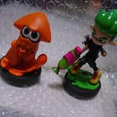 専用☆スプラトゥーン アミーボ amiibo イカオレンジ ボーイ 2体セット