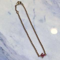 今話題のアイテムを ♡セイレーンアズーロ メルカリ - 花 18WG K10K ブレスレッド アクセサリー