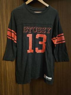 USA製 古着 00's ステューシー フットボールシャツ Tシャツ 黒 2025年最新】ステューシー フットボールTシャツの人気アイテム