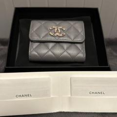 2025年最新】CHANEL カラー：グレイ系 三つ折り財布の人気