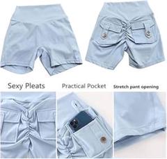 Woman sports shorts workout