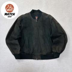 COACH　スウェードジャケット　USA製　希少　レザー　本革　ブルゾン　XL COACHスウェードジャケットUSA製希少レザー本革ブルゾンXL