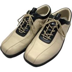 【極美品】ミズノ (24.5) ゴルフシューズ スニーカー 運動靴 希少デザイン