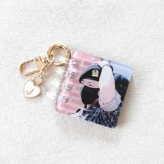 グクミン アクリル フォトアルバム キーリング ③ 25713787b42c559fd90eb83bacc254