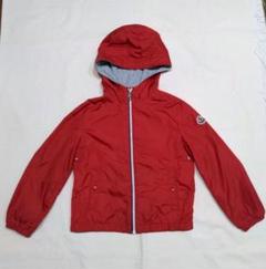 驚きの価格が実現！ 最終価格】MONCLER キッズ ウィンドブレーカー 赤 112cm 110 ジャケット・ブルゾン