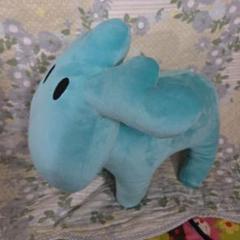 moz 　モズ　ぬいぐるみ　水色