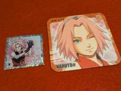 NARUTOナルト アートコースター ステッカー 春野サクラセット