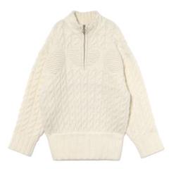 コンビニ支払い❌ANDMARY Heart loose knit ANDMARY】Heart loose knit