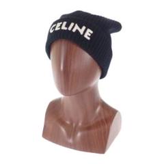 CELINE ニット帽 リブ編みウール【年末料金】 org.jpg