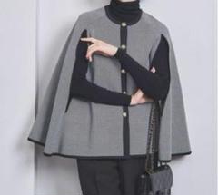ユナイテッドアローズ　ジャガードケープカーディガン UNITED ARROWS（ユナイテッドアローズ）の「ジャカード ケープ