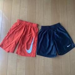 NIKEパンツ130.140センチ赤黒半パン