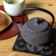 急須スヌーピー茶屋　IWACHU 鋳鉄　使用品 新品箱入】 急須 南部鉄器 スヌーピー SNOOPY茶屋 スヌーピー