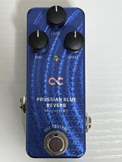 ONE CONTROL Prussian Blue Reverb 中古美品 One Control Prussian Blue Reverb – United States