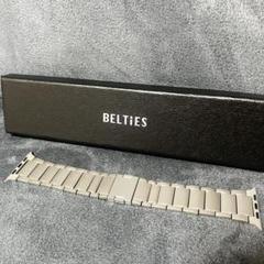 BELTiES クラシックマグネットチタンバンド シルバー