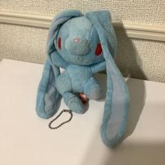 チャックスGP 汎用うさぎ ぬいぐるみ まんまと罠にver. 水色 チャックスGP 汎用うさぎぬいぐるみ(まんまと罠にver)［ひとくち