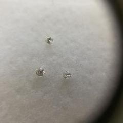 天然石　ダイヤモンド　メレ　セット