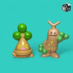 ポケモンキッズ（ウソハチ、ウソッキー）指人形　No.B368