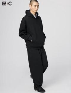 ユニクロC スウェットワイドパンツ　丈長め