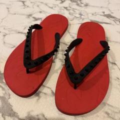 F0562S 未使用品 Christian Louboutin レザーサンダル 楽天市場】ルブタン サンダル 中古の通販