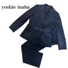yoshie inaba セットアップ　フォーマル　パンツスーツ　シルク