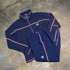 70s-80s OLD adidas 西ドイツ セットアップジャージ デサントM 70s-80s OLD adidas 西ドイツ セットアップジャージ デサントM