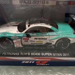 PETRONAS TOM'S SC430 GT500 2011 E-4304 - ミニカー