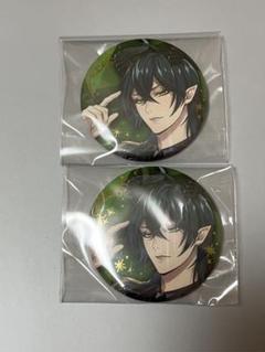 マレウス　缶バッジ　ブレイジングジュエル ツイステ マレウス 缶バッジ 2点 ブレイジングジュエル - メルカリ