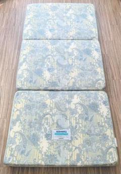 西川産業 MUATSU CARBOLUXE シングルマットレス ペイズリー柄