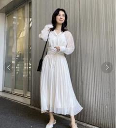 2025年最新】claire jacquard pleats dressの人気アイテム