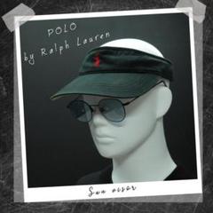 POLO by Ralph Lauren 90-00s サンバイザー ブラック