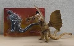 東宝怪獣コレクション　デアゴスティーニ　フィギュア ゴジラ　キングギドラ