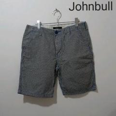新品未使用　JOHNBULL　麻100% ショートパンツ ブラック　S 未使用 LINKABLE リンカブル パフショートパンツ ブラック S