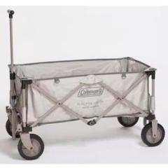 【新品未使用】Coleman グレー キャリーカート コールマン Coleman キャリーカート アウトドアワゴン 耐荷重約