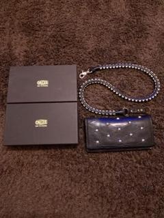 calee レザー ウォレットチェーン　箱あり Calee レザーウォレットチェーン メンズ