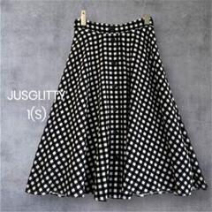 2025年最新】JUSGLITTY 柄：チェック フレアスカートの人気
