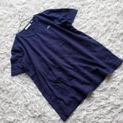 【LACOSTE】 (М相当) VネックスリムフィットTシャツ ワニロゴ