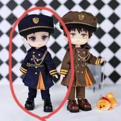 ねんどーるサイズ　コートセット① オビツ11 ねんどろいどどーる紺色軍服ロングコートセット - メルカリ