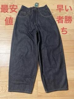【完売品】that's lifeザッツライフ リジットバギーデニム リアルツリー that´s life ザッツライフ リジットバギーデニム リアルツリー
